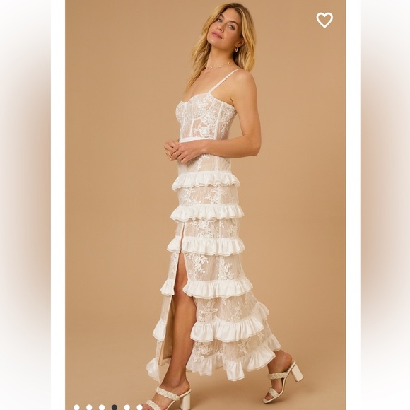 New with tags Altar’d State Obrien Lace Maxi Dress - Picture 4 of 6